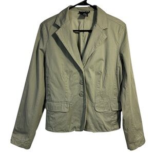 Style & Co. Petite Women's Green 3 Button Blazer Size Small